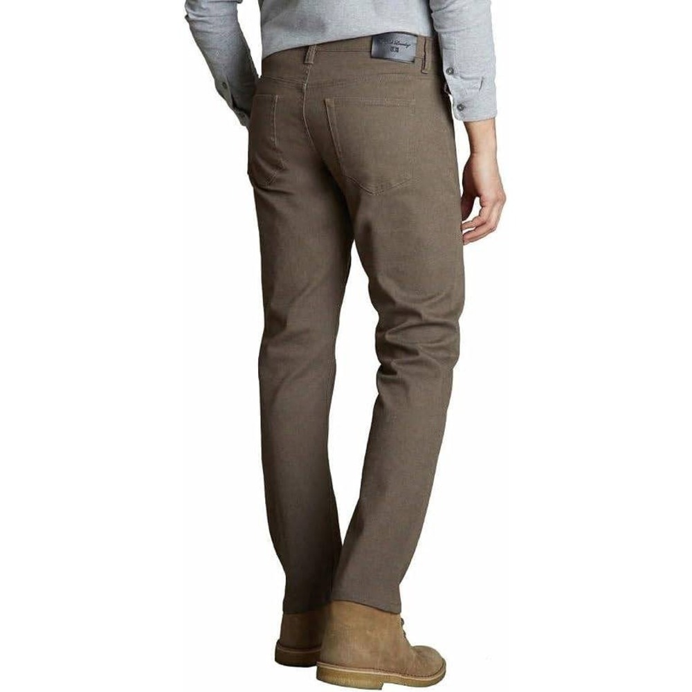English Laundry Mens 34x30 Brown 5-Pocket Stretch Straight Leg Pants 1365289-07 - Picture 2 of 13